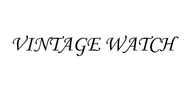 VINTAGE WATCH