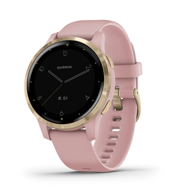 GARMIN vivoactive 4S Dust Rose / Light Gold
